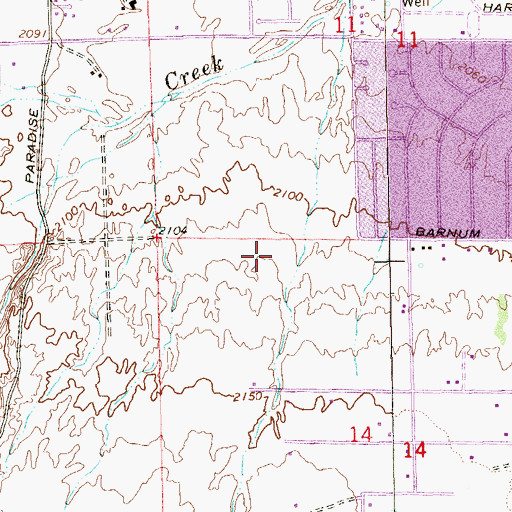 Topographic Map of Our Lady of Victory Traditional Catholic Church, NV