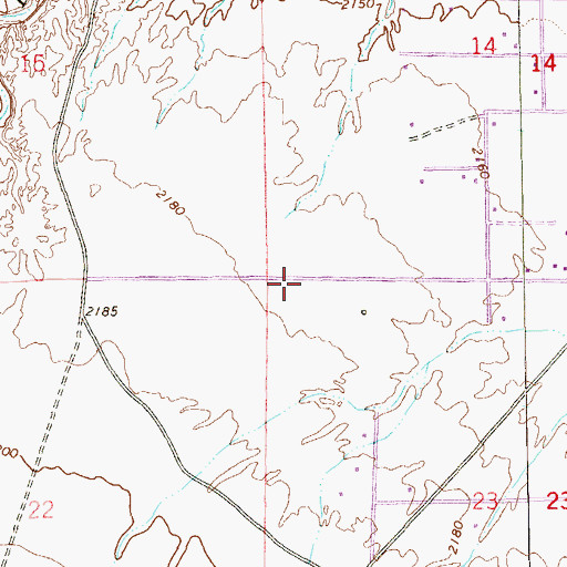 Topographic Map of Pebble Kingdom Hall of Jehovahs Witnesses, NV
