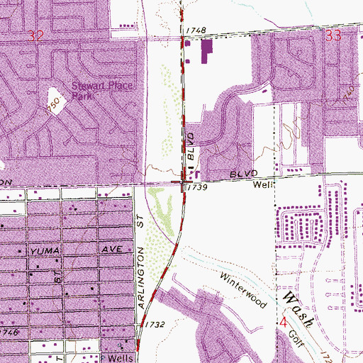 Topographic Map of Prayer Cathedral International, NV