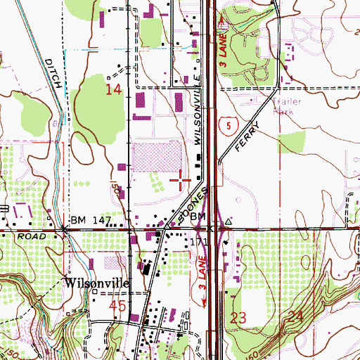 Topographic Map of Christian Missionary Alliance, OR