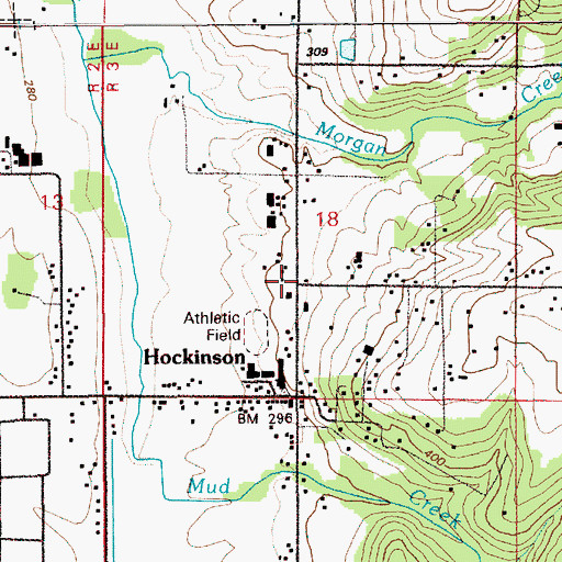 Topographic Map of Church of Christ, WA