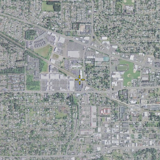Aerial/Satellite Image of Gresham Max Station, OR