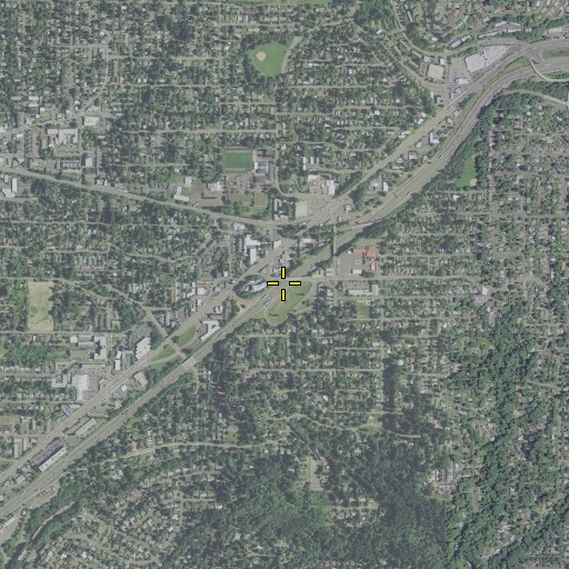 Aerial/Satellite Image of Interchange 296A, OR