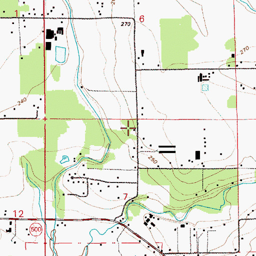 Topographic Map of Summit View Church, WA