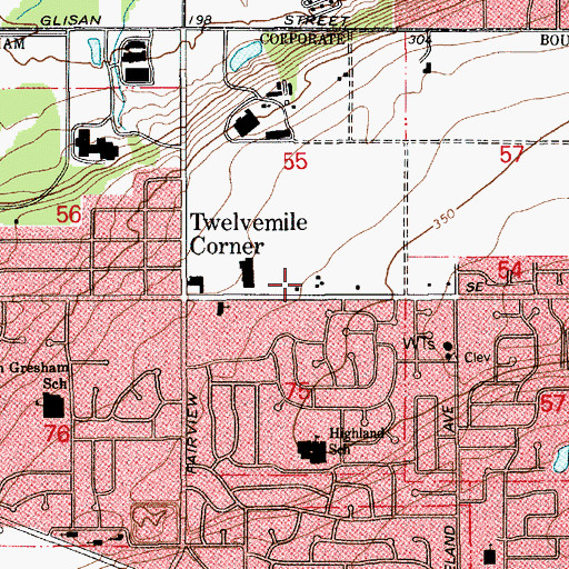 Topographic Map of The Church of Jesus Christ of Latter Day Saints, OR