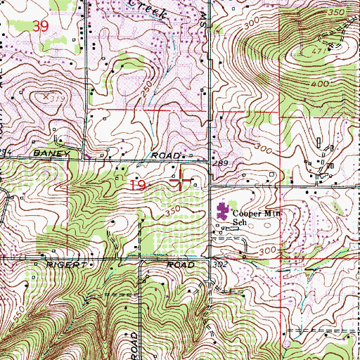 Topographic Map of The Church of Jesus Christ of Latter Day Saints, OR