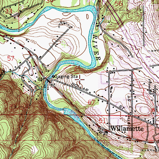 Topographic Map of Truth in Love Ministries, OR