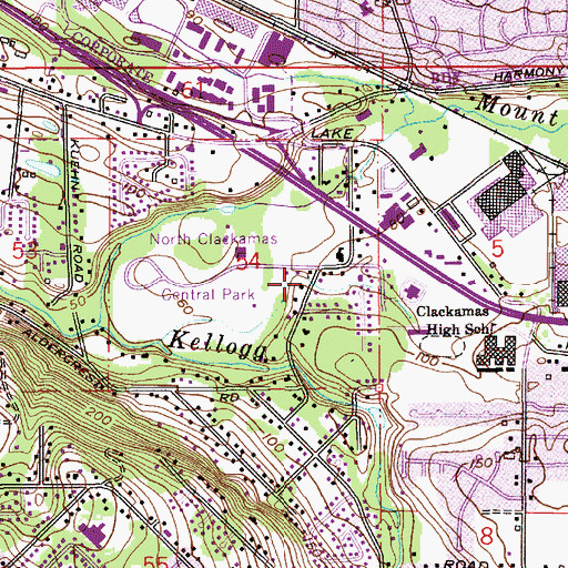 Topographic Map of Orthodox Church of the Annunciation, OR