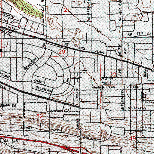 Topographic Map of Early Childhood Education Center, WA