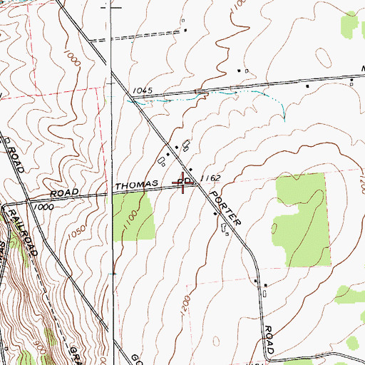 Topographic Map of Foot School (historical), NY