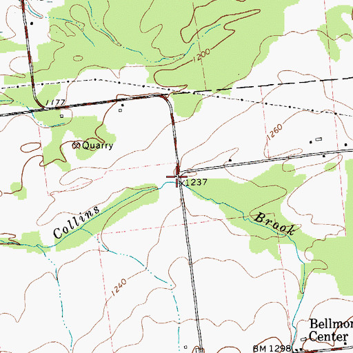 Topographic Map of School Number 11 (historical), NY