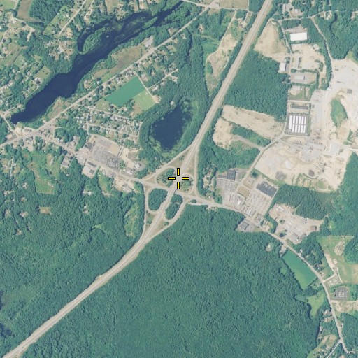 Aerial/Satellite Image of Interchange 3B, RI