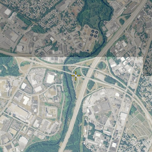 Aerial/Satellite Image of Interchange 4A, RI