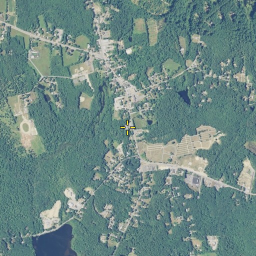 Aerial/Satellite Image of Chepachet Barracks, RI