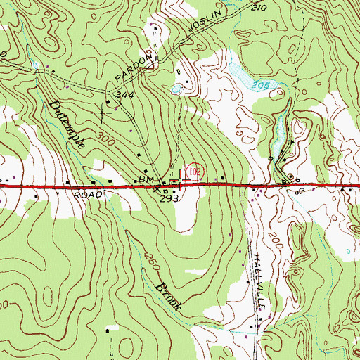 Topographic Map of Exeter Town Constable, RI