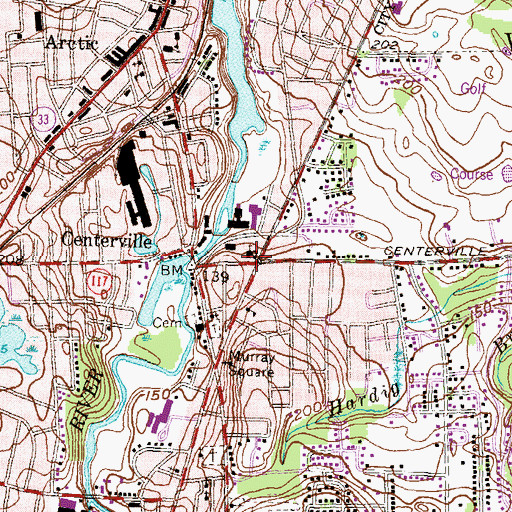 Topographic Map of Joyful Noise Day Care Center, RI