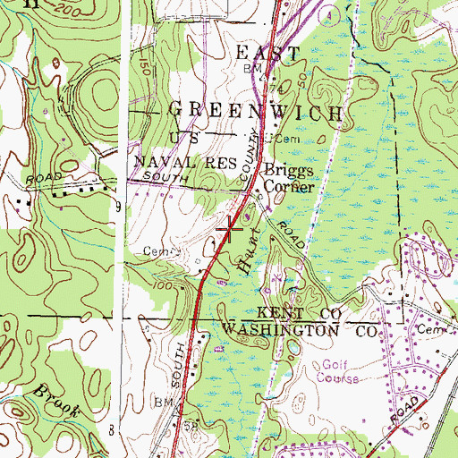 Topographic Map of Aim High Early Learning Center, RI