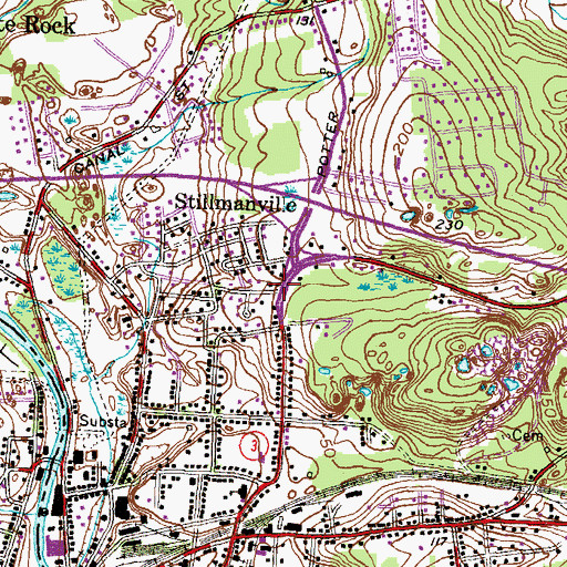 Topographic Map of Littlebrook Child Development Center, RI