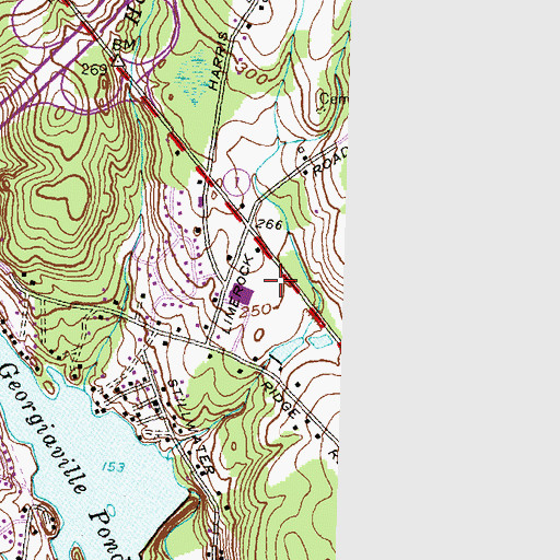 Topographic Map of Masters Regional Academy, RI