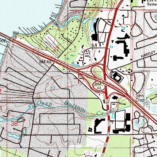 Topographic Map of Grace Chapel Christian Fellowship Church, FL