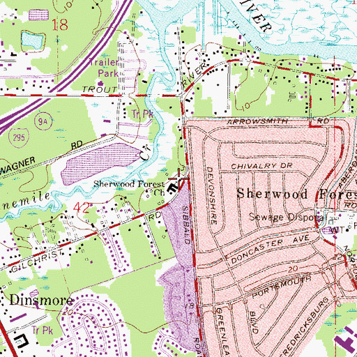 Topographic Map of Greater Grant Memorial African Methodist Episcopal Church, FL