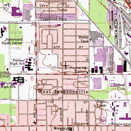 Topographic Map of Apostolic Prophetic Ministries, FL