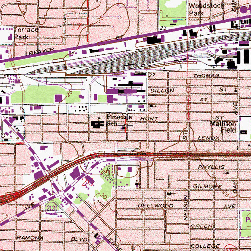 Topographic Map of Bethesda Baptist Church, FL