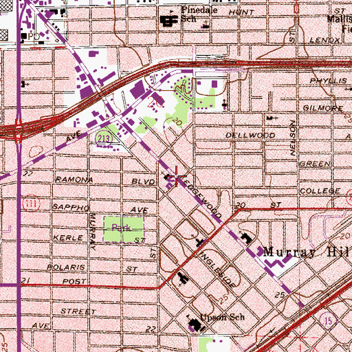 Topographic Map of Deliverance Temple Global Ministry, FL