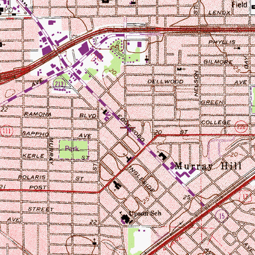 Topographic Map of Perez Ministries International Church, FL