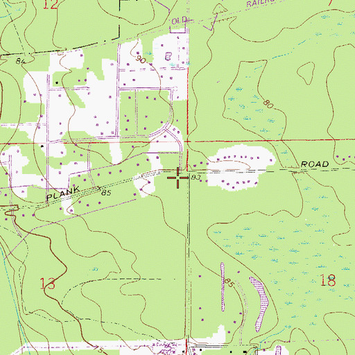 Topographic Map of The Church of Jesus Christ of Latter Day Saints, FL