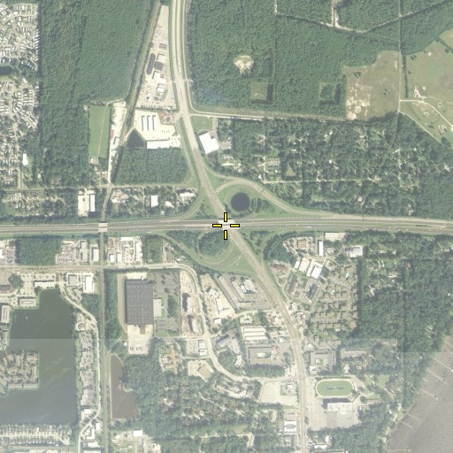 Aerial/Satellite Image of Interchange 10, FL