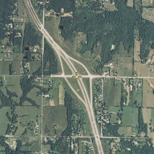 Aerial/Satellite Image of Interchange 11, KS