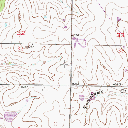 Topographic Map of Olathe eAcademy / Instructional Resource Center, KS