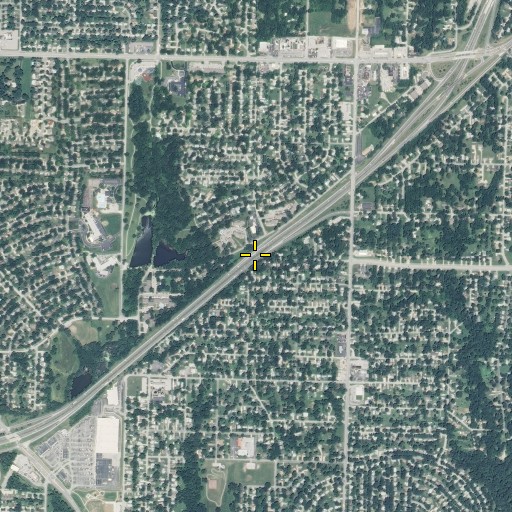 Aerial/Satellite Image of Interchange 10, MO