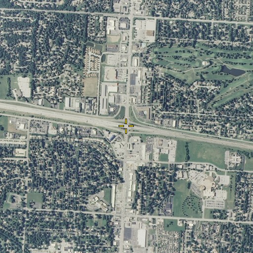 Aerial/Satellite Image of Interchange 20, MO