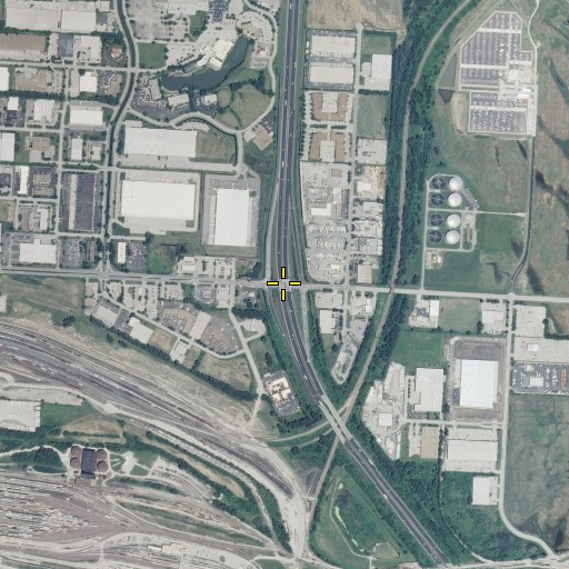 Aerial/Satellite Image of Interchange 57, MO