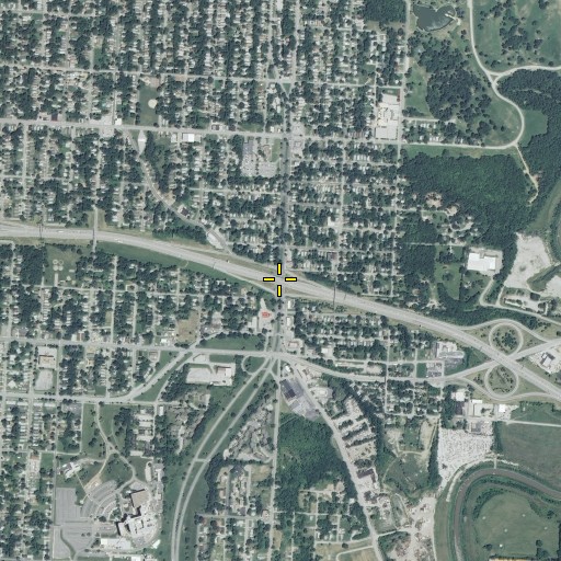 Aerial/Satellite Image of Interchange 6, MO