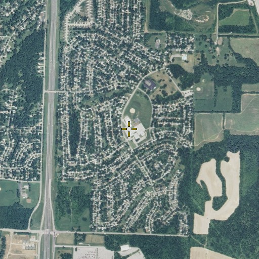 Aerial/Satellite Image of Gracemor Elementary School, MO
