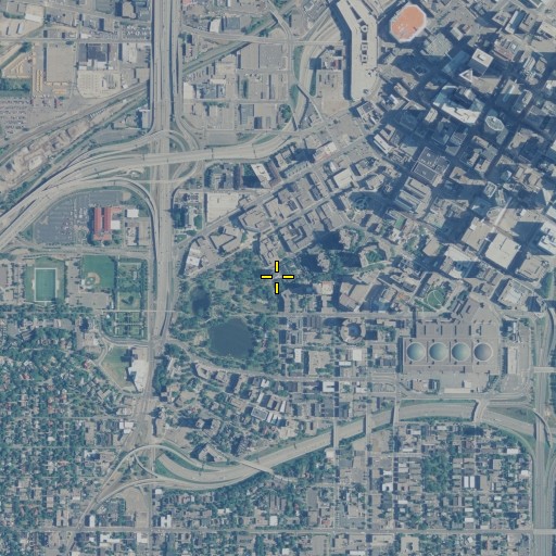 Aerial/Satellite Image of Booth Manor, MN