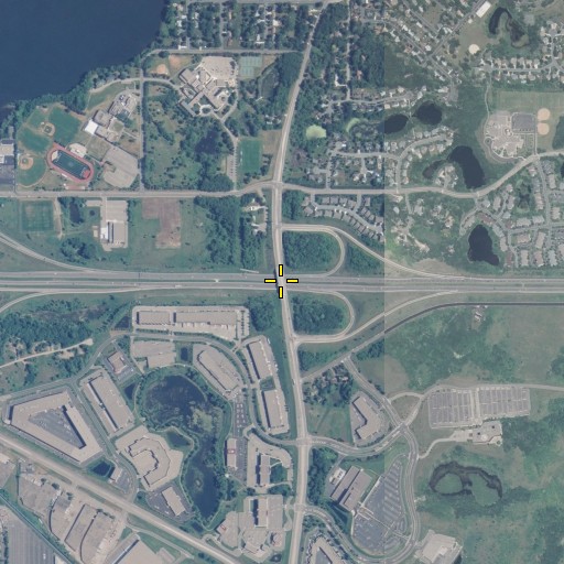 Aerial/Satellite Image of Interchange 69, MN
