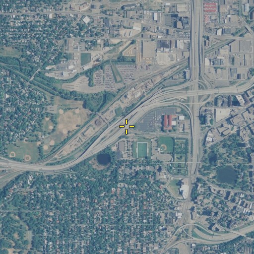 Aerial/Satellite Image of Interchange 8A, MN