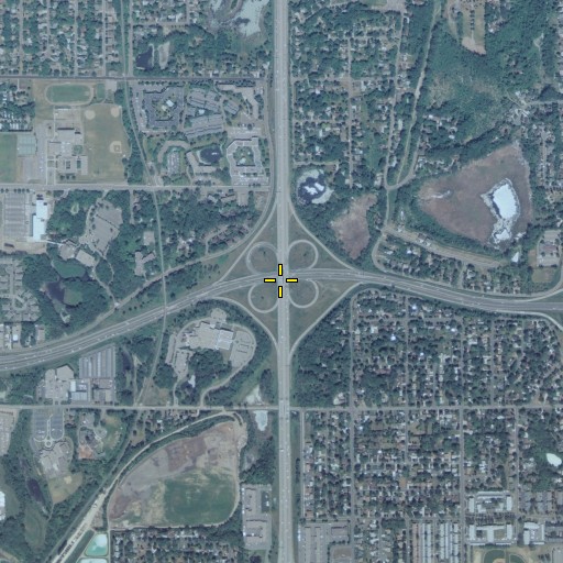 Aerial/Satellite Image of Interchange 111A and 111B, MN