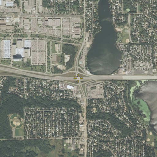 Aerial/Satellite Image of Interchange 247, MN