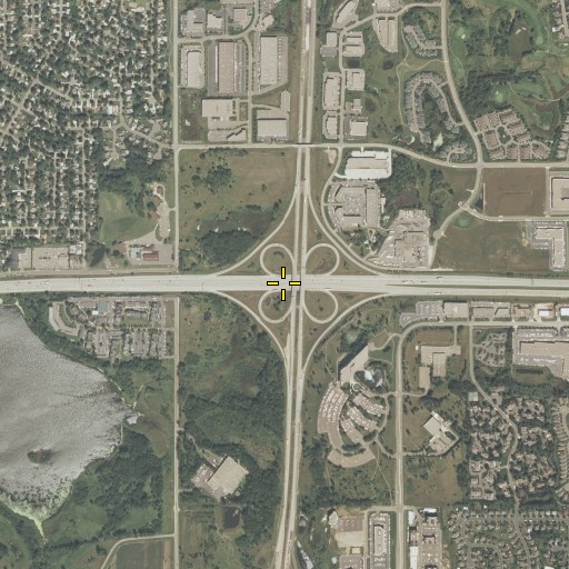 Aerial/Satellite Image of Interchange 249, MN