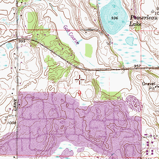 Topographic Map of Providence Academy, MN