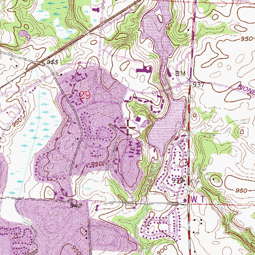Topographic Map of Step By Step Montessori School, MN