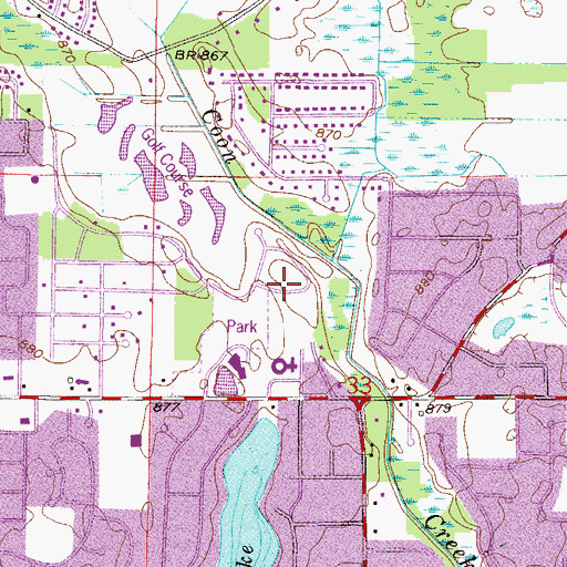 Topographic Map of Sunrise Montessori School, MN