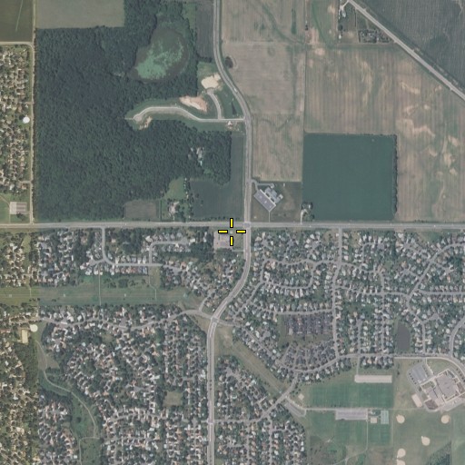 Aerial/Satellite Image of Vision Academy, MN