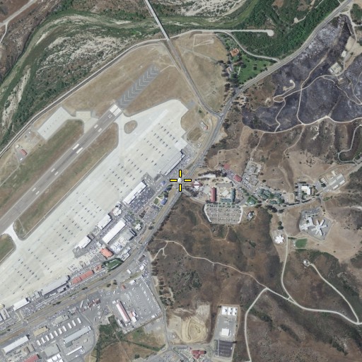 Aerial/Satellite Image of Ranch House, CA