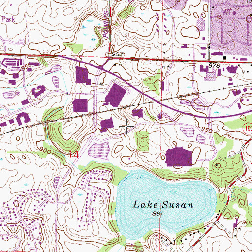 Topographic Map of Children of Tomorrow School, MN